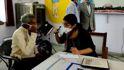 पत्र‍िका मेवाड़ महोत्‍सव के तहत आई चैैैकअप कैंप