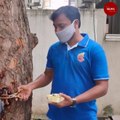 This Bengaluru man is on a mission to remove nails and staples from trees