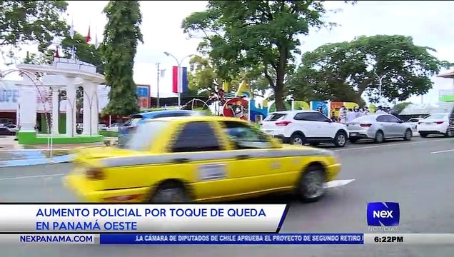 Aumento policial por toque de queda en Panamá oeste - Nex Noticias