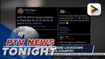 Nationwide lockdown fake news: Palace