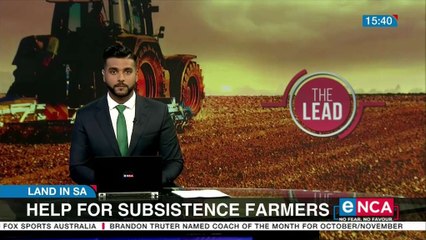 Subsistence farmers set to get relief funds