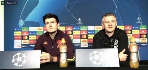 Solskjaer and Maguire expect Utd UCL qualification