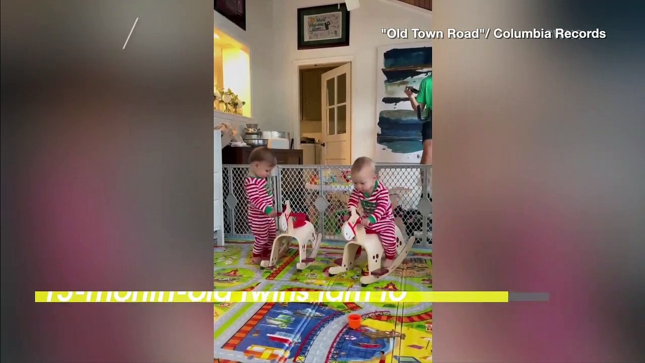 Adorable Twins Dance to Lil Nas X’s 'Old Town Road' While Riding Their Favorite Toy Horses