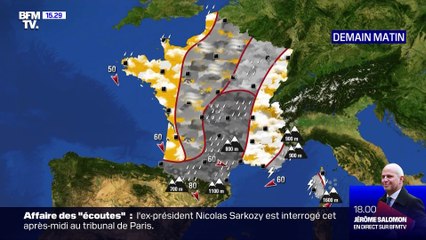 La météo pour ce mardi 8 décembre 2020