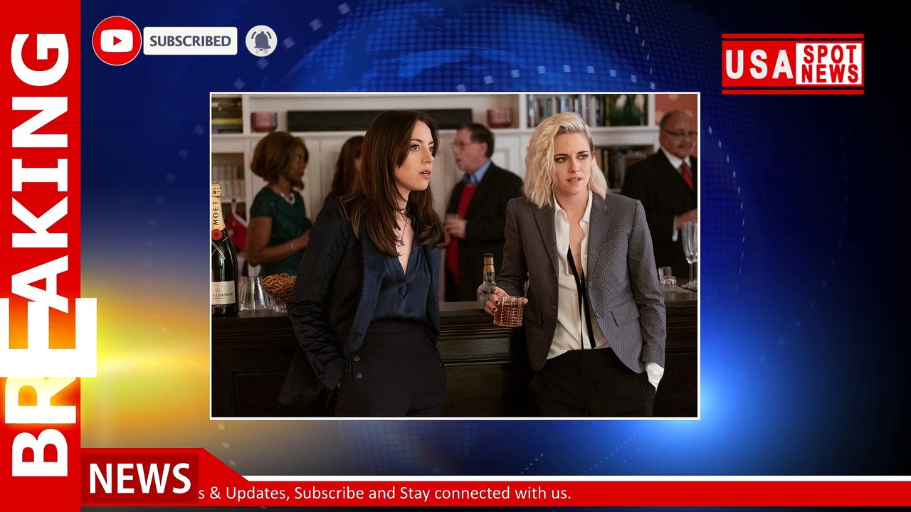 Aubrey Plaza says Kristen Stewart got COVID-19 on Hulu set