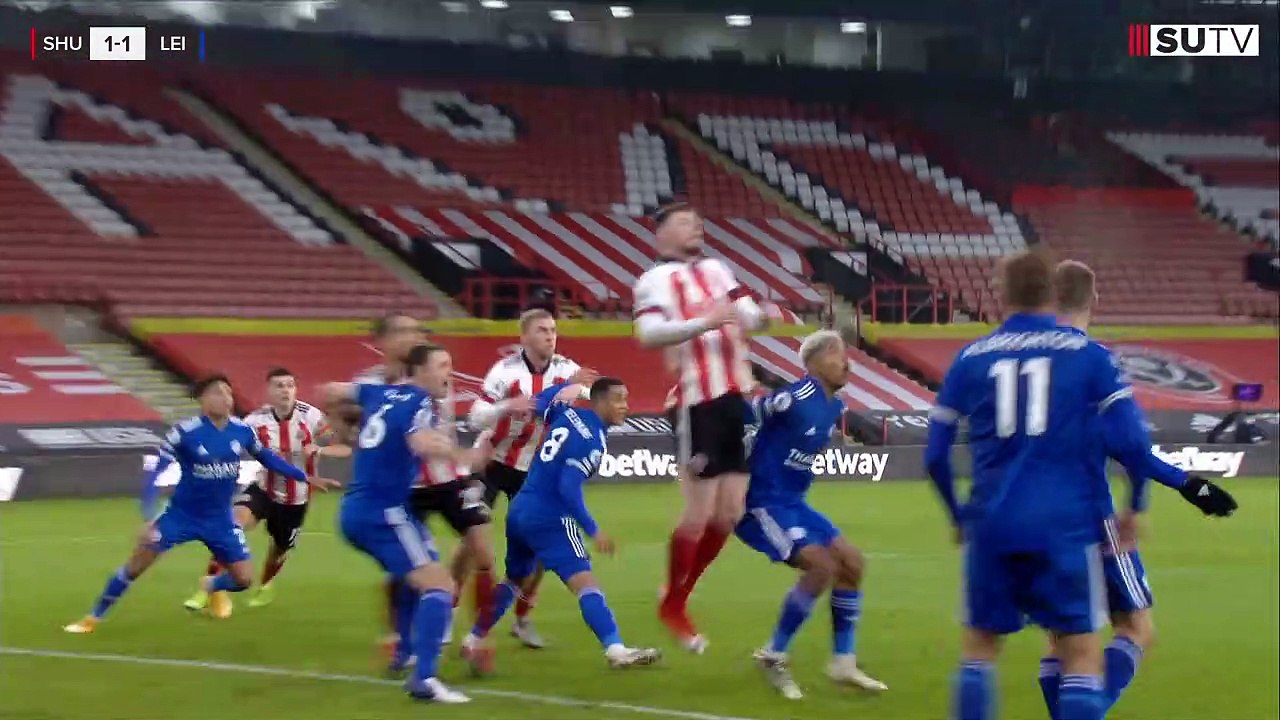 Sheffield United 1-2 Leicester City - Premier League Highlights - LATE JAMIE VARDY GOAL DOWNS BLADES