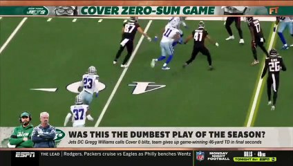 First Take | Is New York Jets DC Gregg Williams call against Las Vegas Raiders in final seconds the dumbest play of  NFL season?