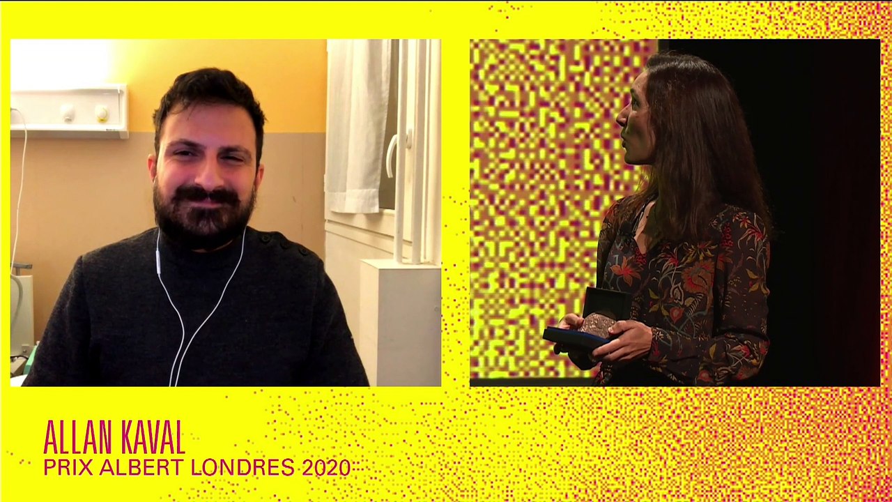 Allan Kaval, lauréat 2020 du Prix Albert Londres de la presse écrite
