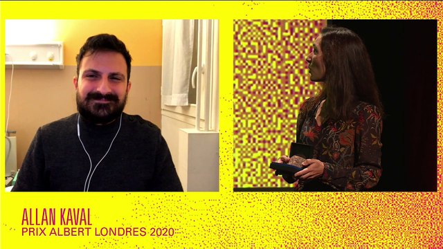 Allan Kaval, lauréat 2020 du Prix Albert Londres de la presse écrite