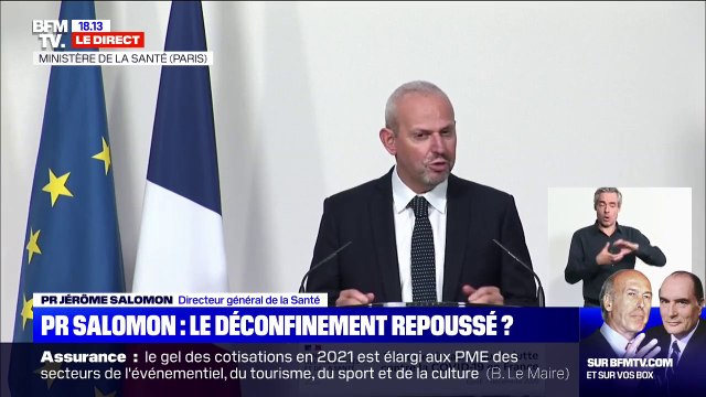 Jérôme Salomon: Nous sommes toujours face à un risque élevé de rebond épidémique