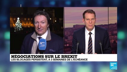 Négociations sur le Brexit : les blocages persistent à 3 semaines de l'échéance