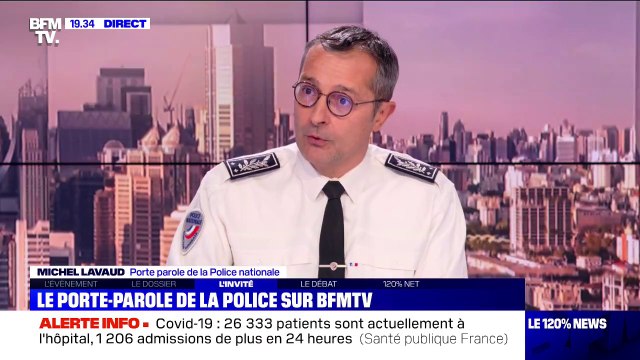 Michel Lavaud (porte-parole de la Police nationale): Il faut retrouver le dialogue entre les organisateurs [de manifestations] et la Police nationale