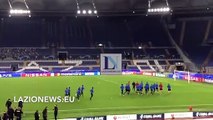 Champions League, l'allenamento del Club Brugge allo Stadio Olimpico