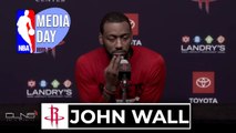 John Wall Rockets Training Camp Interview