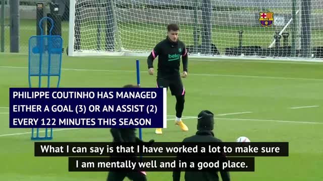 Coutinho admits Barca form has not met expectations