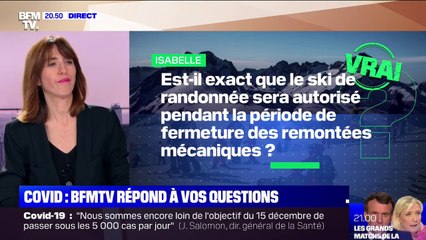 Le ski de randonnée sera-t-il autorisé pendant la période de fermeture des remontées mécaniques ?