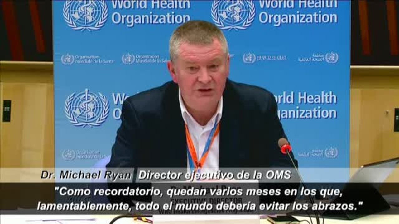 La OMS advierte de que las consecuencias de los abrazos pueden ser brutales