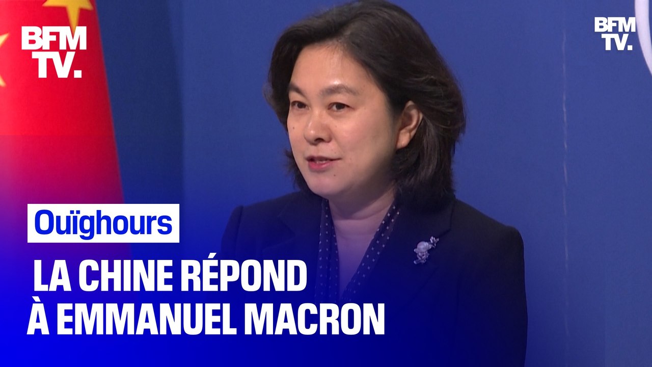Ouïghours: la Chine répond à Emmanuel Macron