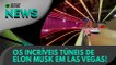 Ao Vivo | Os incríveis túneis de Elon Musk em Las Vegas! | 07/12/2020 | #OlharDigital