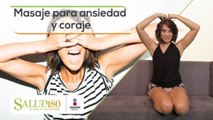Masaje para ansiedad y coraje | #Relájate con Maryan | Salud180