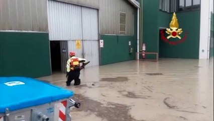 Modena - Maltempo, persone evacuate tra Gaggio e Nonantola (07.12.20)