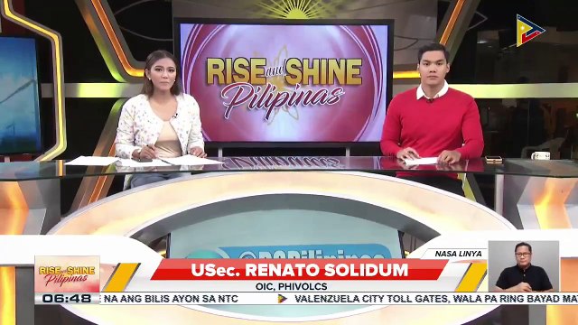 PANOORIN: Panayam kay PHIVOLCS OIC USec. Renato Solidum sa nangyaring magnitude 5.4 earthquake sa Sorsogon