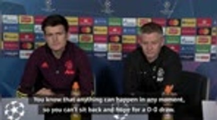 Download Video: Solskjaer insists United won't play for a draw at Leipzig