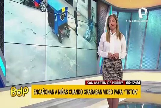 SMP: delincuentes encañonan a niñas para robarles en la puerta de su casa