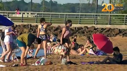 “El Brete” fue uno de los sitios elegidos para disfrutar el feriado