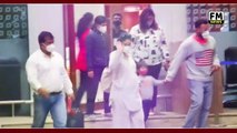 Kareena Kapoor Khan Flaunt Huge Baby Bump with husband Saif Ali Khan and Son Taimur