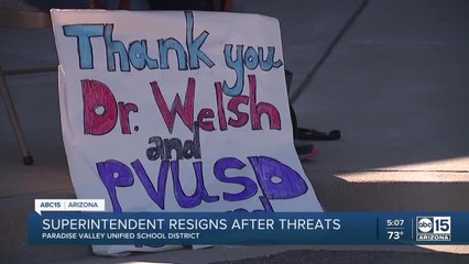 Paradise Valley Unified School District Superintendent resigns after threats