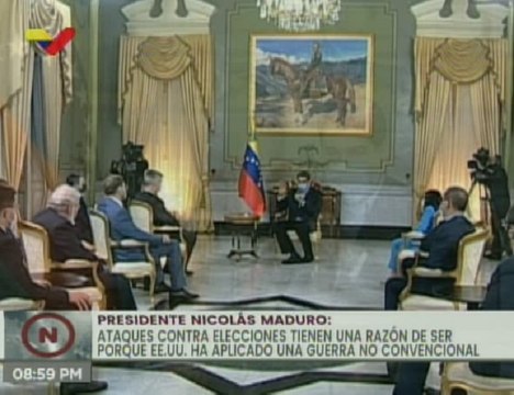 Veedores internacionales de la Federación Rusa sostienen encuentro con el Presidente Maduro