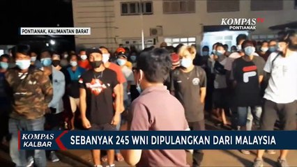 Sebanyak 245 WNI Deportasi dan Repatriasi Dipulangkan dari Malaysia
