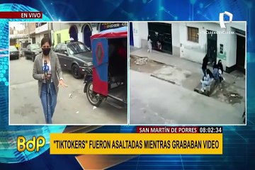 SMP: buscan a sujetos que asaltan niños en jirón Puno