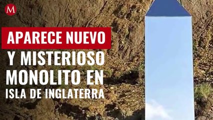 ¡Uno más! Aparece nuevo y misterioso monolito en isla de Inglaterra; esto sabemos