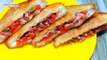 5 Min Sandwich - Crunchy and Spicy Onion Tomato Toast | Breakfast Recipe | Kids Tiffin Box Recipe |