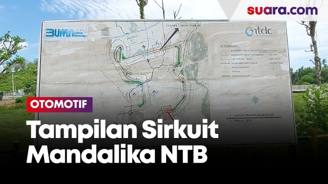 Tampilan Perdana Kesiapan Sirkuit Mandalika Menuju MotoGP 2021