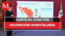 CdMx, con la mayor ocupación de camas para atención de covid-19