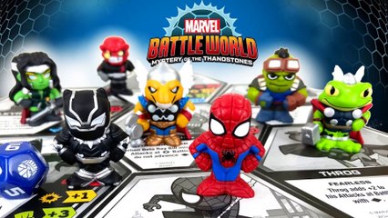 Marvel Battleworld Collectible and Game from Funko : Mystery of the Thanostones