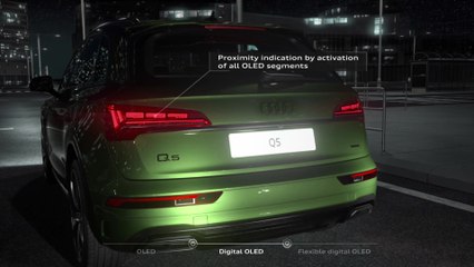 Audi OLED lighting technology
