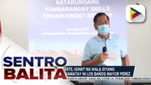 #SentroBalita | Pres. #Duterte, iginiit na wala siyang kinalaman sa pagkamatay ni Los Baños Mayor Perez
