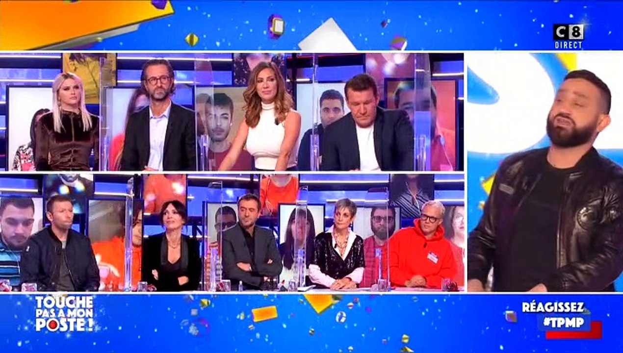 Dans "Touche pas à mon poste" sur C8, Cyril Hanouna donne des nouvelles de ses deux chroniqueurs absents : Jean-Michel Maire et Valérie Benaïm.