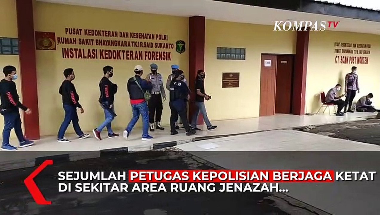 Polisi Jaga Ketat Kamar Jenazah 6 Pengawal Rizieq di RS Polri