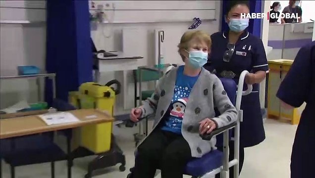 İlk koronavirüs aşısı İngiltere'de yapıldı!