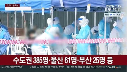 594명 확진…'감염경로 불분명' 20% 넘어