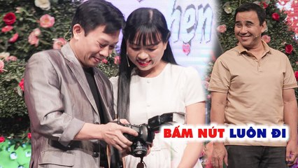 Cặp đôi U40 TỰ BIÊN TỰ DIỄN chụp ảnh lia lịa trên sân khấu, BẤM NÚT HẸN HÒ KHÔNG CẦN ĐẾM