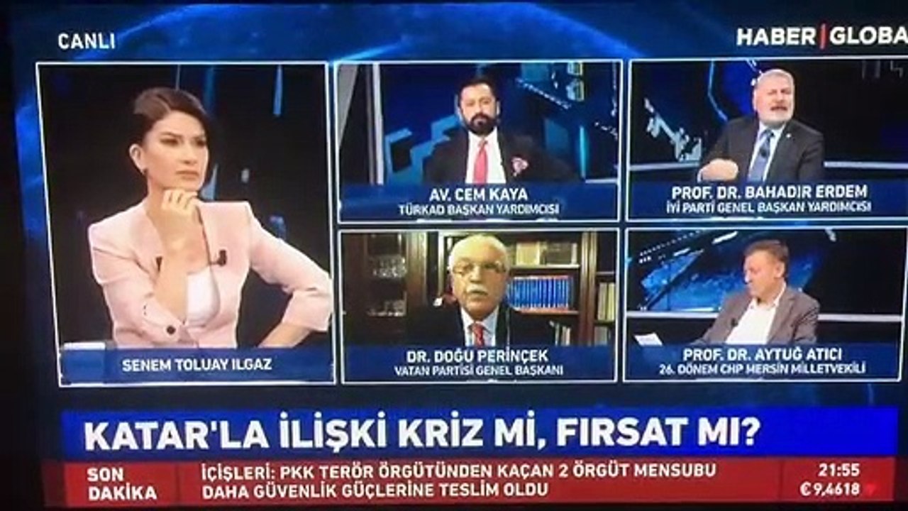 Doğu Perinçek'e canlı yayında soğuk duş! "Millet sizden bıktı"