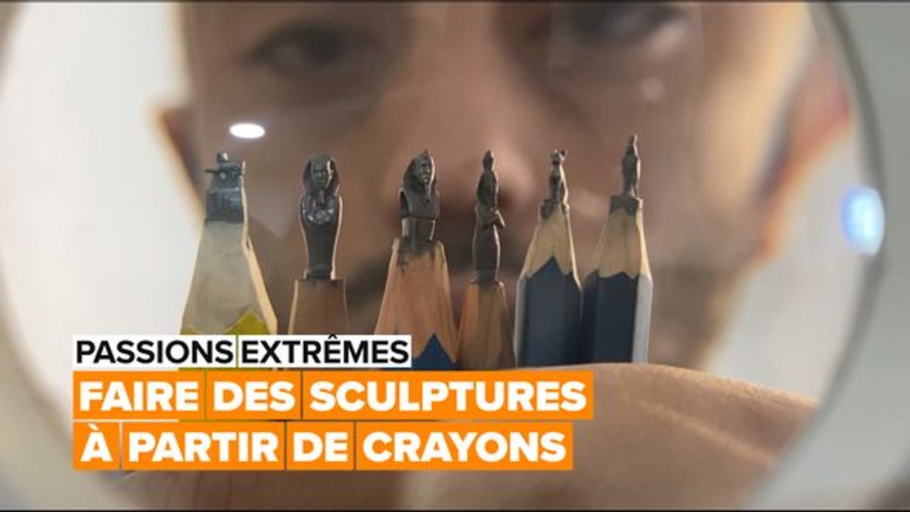 Passions extrêmes : le sculpteur au crayon