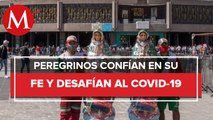 En CdMx, covid-19 'no frena' la fe; feligreses acuden a Basílica de Guadalupe