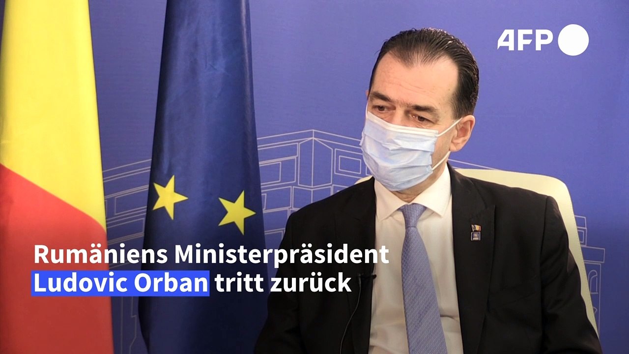 Rumäniens Ministerpräsident Orban tritt zurück